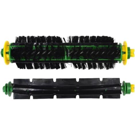 Brosses de rechange pour robot aspirateur Rómba série 500, 1 jeu de rouleaux, compatible avec les accessoires d'aspirateur Rómba 500 Series, pièces de rechange pour Rómba 530, 550, and 570 (1/4)