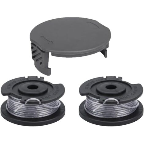 Bosch EasyGrassCut 18-230 Lot de 2 bobines de fil pour coupe-bordure, coupe-bordure, coupe-bordure (2 bobines + 1 capuchon)