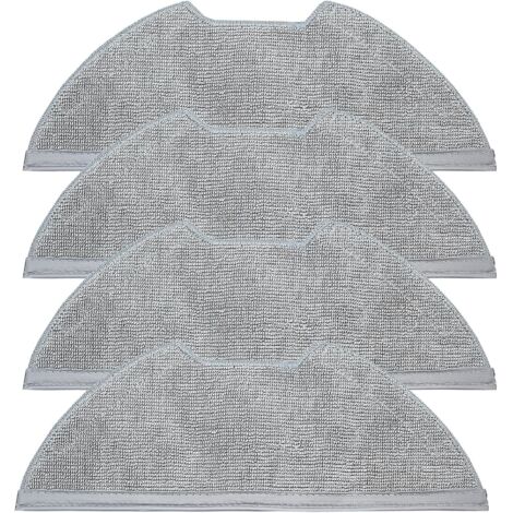 Accessoires chiffon de nettoyage pour Eureka NERE10s E10S E20 Plus, ​​​​pour Obode A8 A8 Plus, pour Midea M9 de rechange pour aspirateur robot, ​​chiffon en microfibre douce (1/5)