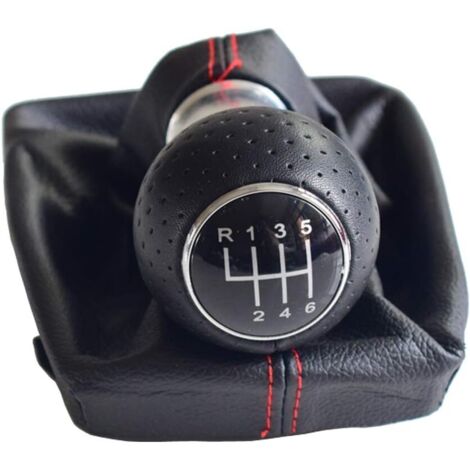 5/6 Vitesses Pommeau de levier de vitesse manuel pour A-u-di A4 B6 B7 2000-2008 (6 vitesses) (1/5)