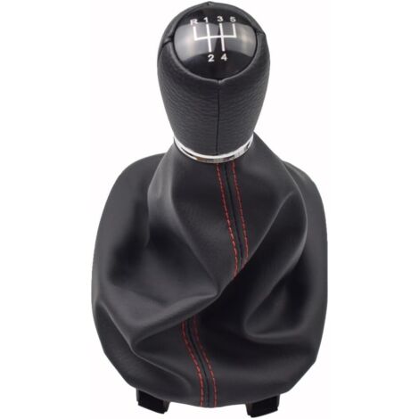 Pommeau de levier de vitesse manuel 5 vitesses pour Seat Leon 1M1 2002 2003 2004 2005 2006 (5 vitesses) (1/5)