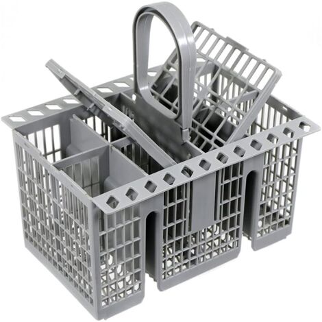 Panier à couverts en gris pour Panier lave-vaisselle pour lave-vaisselle Hotpoint c00257140 vaisselle (1/5)