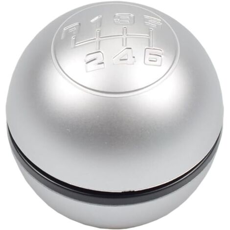 Pommeau de levier de vitesses de 6 vitesses manuelle pour Alfa Romeo Giulietta 2010-On (Mat Silver) (1/3)