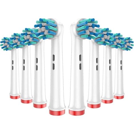 Brossette Compatible avec pour Oral-b, Têtes de Rechange pour Brosse à Dents Electrique Oral-b,8 Pièces