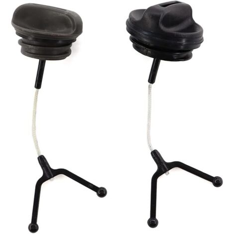 Bouchon de réservoir avec bouchon d'huile pour tronçonneuse Husqvarna 340 345 346 350 353 362 365 371 Tronçonneuse Réservoir de gaz