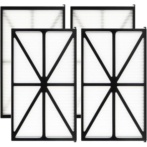 Filtre pour nettoyeur de piscine, 4 pièces, panneaux de filtration à cartouche ultra fine pour Hayward Robotic AquaVac, TigerShark et SharkVac Pool Cleaners Maytronics, No : RCX7010 (1/5)