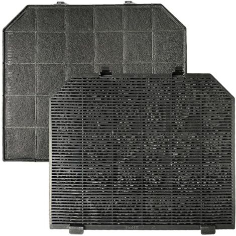 Lot de 2 filtres à charbon CBCF004 compatibles avec CIARRA : CBCS6506B/ CBCB6506B/ CBCB6506C/ CBCB9506B/ CBCS9506B/ CBCS6506C/ CBCS6125/ ASS6506C/ ASB6506C/ CB9506C (40 filtres) (1/5)