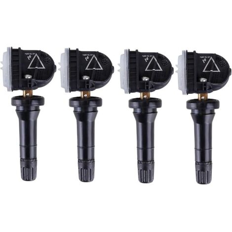 Lot de 4 capteurs de pression des pneus TPMS 433 MHz pour Opel Mokka, Insignia, Corsa, Antara, Zafira - Avec numéros OE 13506028, 13594222, 13598773