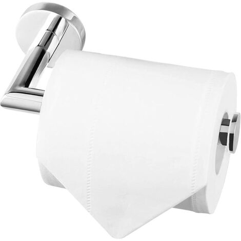 Porte-Rouleau de Papier Toilette, Support de Papier Toilette Mural en Acier brossé pour Salle de Bain, Acier Inoxydable SUS 304, Porte-Rouleau de Toilette (Acier Poli) (1/5)