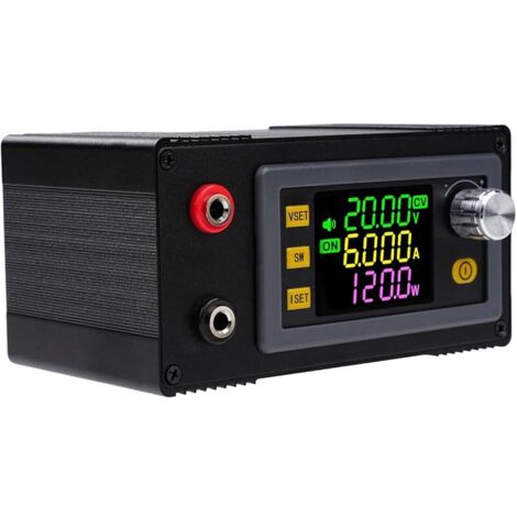 Buck Boost Converter Step Up Down Convertisseur DC 6-36V vers DC 0-36V 150W 7A, VA couleur LCD, module de charge solaire régulateur de tension (XY-SK150 produit fini) (1/5)