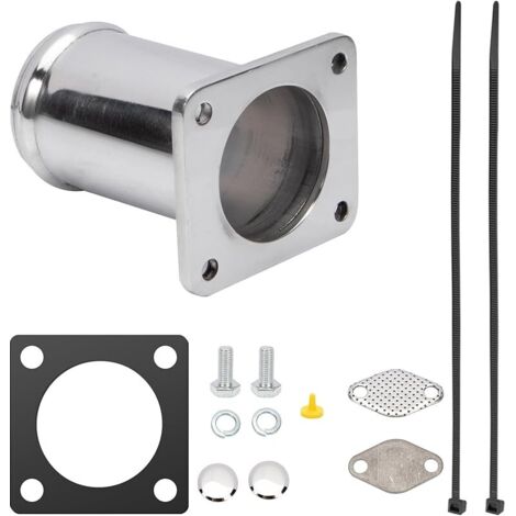 Kit Suppression Vanne egr, Tuyau de Rechange pour Valve EGR E46 e39 e53 e83 e38 e65 EGR07 391240, Pour M47 M47N M57 M47N2 M67 M47R Aluminium