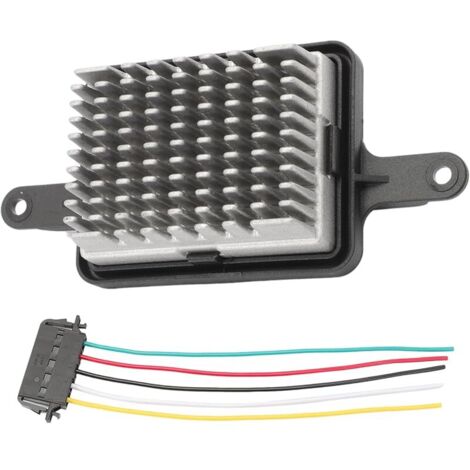 Résistance de moteur de ventilateur de chauffage avec prise compatible avec 3008 5008 DS5 6441CQ P7708005 P7708003 6441.CQ (1/5)