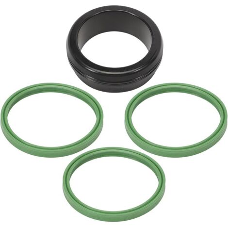 ManyWang joint moulé joint de refroidisseur intermédiaire joints de tuyau turbo pour Série 3 E46 E90 E91 E93 E92 Série 5 E60 E61 7 E65 E66 E67 X3 E83 X5 E53 E70 X6 Référence 11617790547 11617789049 (1/5)