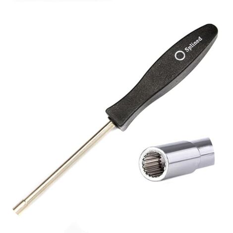 Tournevis Reglage Carburateur,Tournevis Carburateur,Outil de Réglage Cannelé à 21 Dents,pour Carburateur 2T,Petit Moteur Husqvarna Poulan,Weed Eater Craftman,Débroussailleuse,Souffleur (1/5)