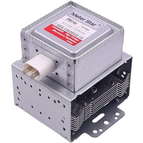 Magnetron 2M246 050GF Tube magnétron pour micro-ondes compatible avec LG 6324W1A001L & 6324W1A001B, AP6316906, 1268208, AP4457332 (1/5)