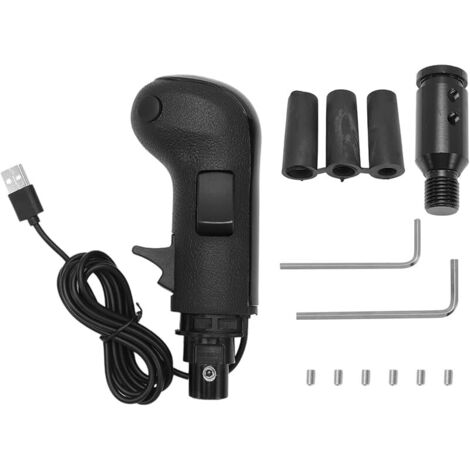 Manette de Vitesse PC USB Simulateur de vitesse Shifter Pommeau convient pour Logitech G923 G29 G27 G25 TH8A Simracing Racing Shifter (1/5)