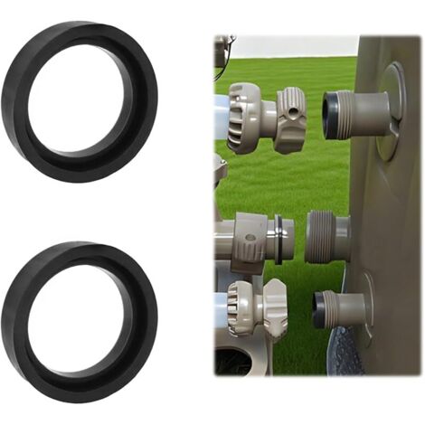 Joint D'entrée et de Sortie pour Intex Pure Spa, Joints pour Simple Spa de Remplacement 11699, Empêche Les Fuites et Maintient l'intégrité de l'eau grâce à l'étanchéité pour Piscin,2 PCS