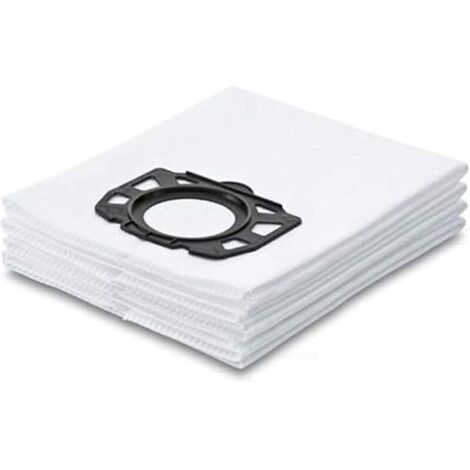6pcs Sacs de filtre de rechange pour Karcher MV4 MV5 MV6 WD4 WD5 WD6, Compatible avec Karcher WD4000 à WD5999 (1/5)