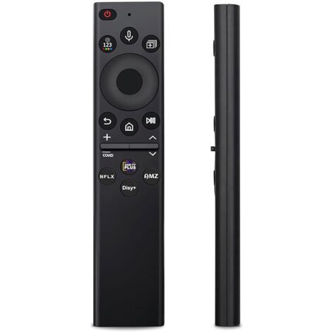 Télécommande de rechange pour téléviseur Samsung, commande vocale Bluetooth avec 4 touches de raccourci, compatible avec les téléviseurs LED Smart 4K Ultra HD Samsung 2021-2023 (1/5)