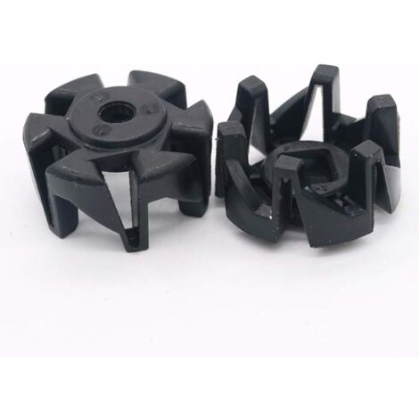 Lot de 2 Lames de Rechange en Plastique, Vitesses de Caoutchouc pour sous La Lame, Pièces de Rechange Blenders pour Philips Hr2160 Hr2003 Hr2004 Hr2006 Hr2024 Hr2027 et Beaucoup Plus