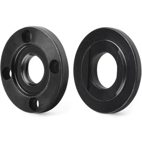 Lot de 2 écrous de rechange pour M14 pour meuleuse d'angle de serrage à verrouillage rapide Convient pour filetage de broche de 14 mm (1/5)