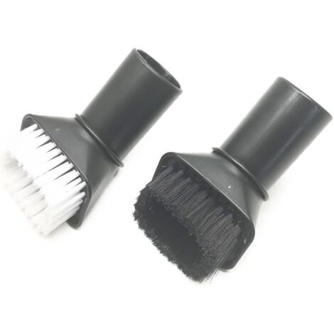 Pour aspirateur Karcher Accessoires Brosse d'aspiration 2.863-221.0 Convient pour Karcher WD2 WD3 WD4 WD5 Aspirateur, Brosse d'aspirateur pour nettoyage de l'intérieur de la voiture (Noir+Blanc)