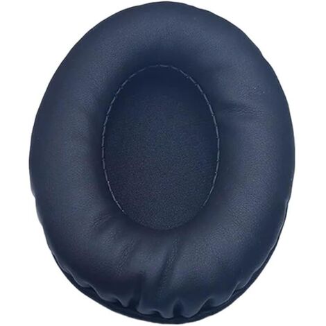 Coussinets ovales confortables en cuir éponge pour différents casques (75 x 95)