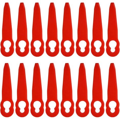 L90 Lames de Rechange Compatible pour Einhell Coupe-Bordures, Lames Plastique Compatible pour Einhell sans Fil, pour Jardin Pelouse,100 PCS (1/5)