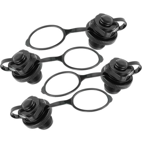 Lot de 4 valves de Bateau gonflables pour Bateaux à aubes et valves Sup, pièces de Rechange d'air up 22 mm, Conception étanche pour Bateaux, Installation Facile (1/5)