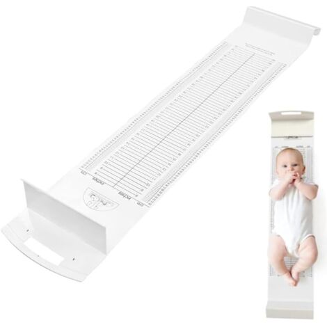 Tapis de Mesure pour Bébés, Règle de Croissance Bébé Infantomètre, Pliable et Lavable, pour les Nouveau-nés, Tout-Petit, Nourrisson (1/5)