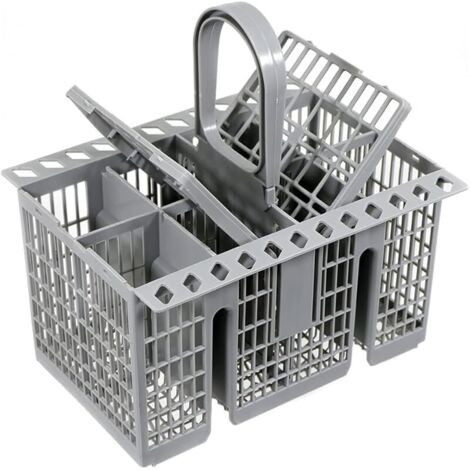 Panier à couverts en gris pour Panier lave-vaisselle pour lave-vaisselle Hotpoint c00257140 vaisselle (1/5)