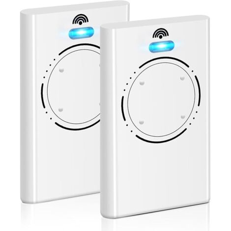 2PCS Telecommande Portail FAA-Compatible avec XT4 868 SLH LR, 868MHz Telecommande Porte de Garage,4 Canaux Noir (1/5)