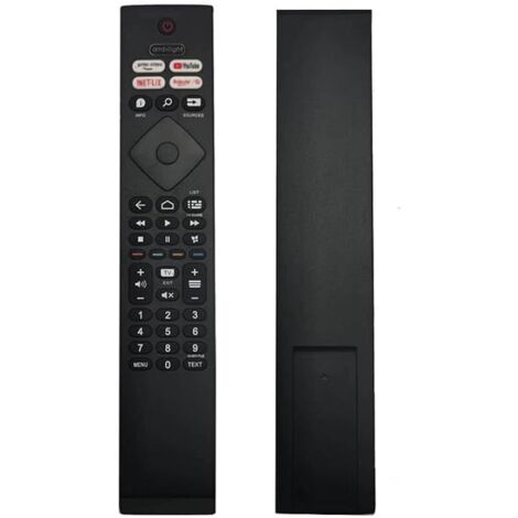 Nouvelle Remplacement Telecommande Philips TV pour Philips TV Ambilight 4K Ultra HD LED TV 43PUS8506 50PUS8506 50PUS8506 50PUS8506/60 50PUS8506/60 55OLED706 65OLED706 (1/4)