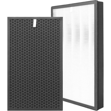 Filtre HEPA F-ZXCP50C à charbon actif F-ZXCD50C de remplacement pour Panasonic F-ZXCP50X F-ZXCD50X F-PXC50A F-VXD50C Filtres de purificateur d'air de rechange (1/4)
