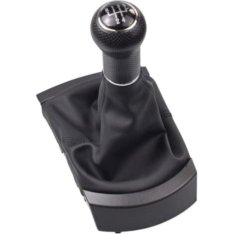 Pommeau de levier de vitesse manuel 5 vitesses pour Seat Ibiza 2002 2003 2004 2005 2006 2007 2008 2009 2010 (1/5)