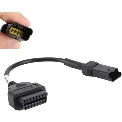 Connecteur Adaptateur de Diagnostic 4 Broches vers OBD2 pour Ducati Panigale, Câble de Diagnostic OBd2 pour Multistrada 1200 2010-2014 (1/5)