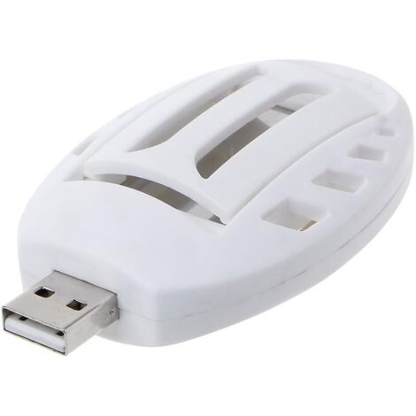 Portable USB Électrique Répulsif Anti-Moustique Randonnée en Plein Air Maison D'été Nouveau Insectifuge Blanc (1/5)