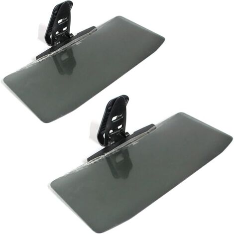 Pare Soleil Voiture Pare HD Extension De Pare-Soleil De Voiture Visière,Pare-Soleil à Clipser à 180 Degrés De Rotation,Anti-éblouissement Protège Pare Brise Protéger Conducteur Et Passagers (2pcs) (1/5)
