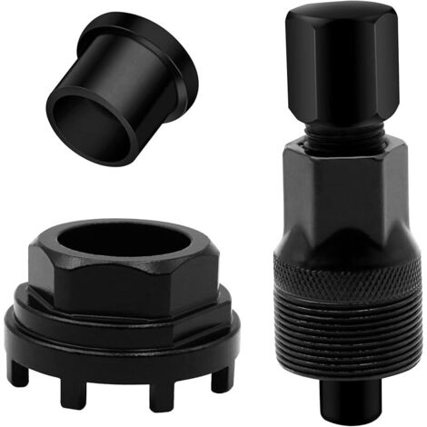 1 extracteur de manivelle pour vélo et 1 outil de pédalier à 8 dents 42 mm, extracteur de manivelle pour réparation de vélo