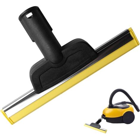 Buse de fenêtre pour nettoyeur vapeur Kärcher - Accessoire pour nettoyeur vapeur Kärcher SC1, SC2, SC3, SC4, SC5, SC7 - Nettoyage sans traces des miroirs, du carrelage, des fenêtres (jaune) (1/5)