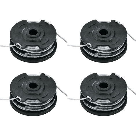 Bosch F016800351 Recharge et bobine de fil intégrée de 6 m de long Ø 1,65 mm d'épaisseur de fil pour coupe-bordures