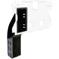 Trappe de visite Compatible avec les réservoirs encastrés Geberit Sigma-Série, Compatible avec Sigma 01/10/20/21/30/50, Utilisation pour pastilles de nettoyage/pastilles de nettoyage, Noir