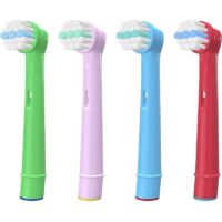 Pack de 4 Pour Oral B Tête de Brosse à Dents électrique Compatible Pour Enfants Pour Enfants, Tête de Brosse de Rechange Oral B Adaptée à la Plupart des Séries de Brosses à Dents Compatibles