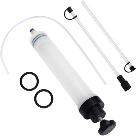 Pompe à Huile de 500 ML , avec Tuyau et Tube d'extension , extracteur de Liquide et Pompe de Remplissage , Pompe Manuelle , Convient pour Le Liquide de Frein , Le Liquide de Refroidissement (1/5)