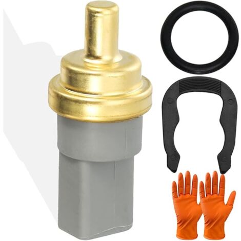 Capteur de température du Liquide de Refroidissement à Eau 2 Broches pour Skoda pour Seat pour Audi A3 A4 A5 A6 A8 Q3 Q5 Q7 TT pour VW pour Golf pour Passat A919501 158-0784 (1/5)