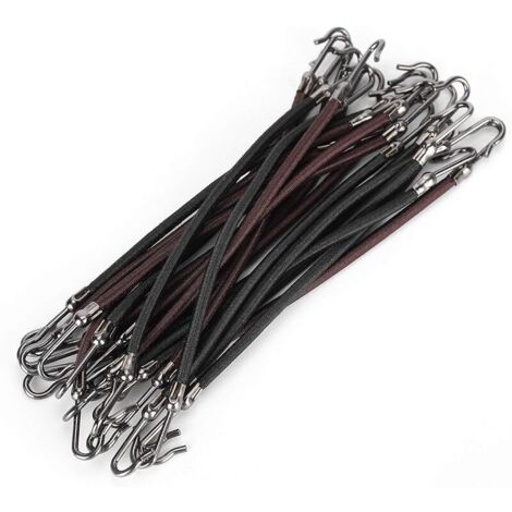 Attaches à Cheveux élastiques, Crochets pour Queue de Cheval, Pinces à Cheveux, Attaches pour Cheveux, Supports pour Queue de Cheval, 20 Pièces, Crochets pour Queue de Cheval, (1/5)