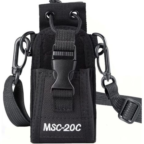 Multi-Fonction Étui pour Radio Poche Tactique, Sac pour Talkie-walkie, Support Radio Molle, étui Radio réglable pour Gilet, Support pour Talkie-walkie, étui Radio pour Ceinture (1/5)
