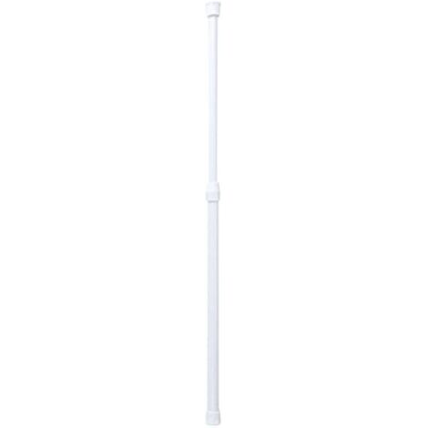 Barre de Tension Extensible pour Salle de Bains, 30-50 cm, Sans Perçage, Tringle à Rideau Ajustable pour Douche, Fenêtres et Cuisine