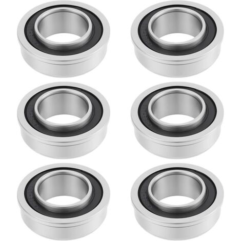 Lot de 6 Roulements de Roue Avant pour Tondeuse à Gazon 384881-R94 19x35x12,7 Mm Compatible avec Cub Cadet 1200 1250 1450 Et 1650