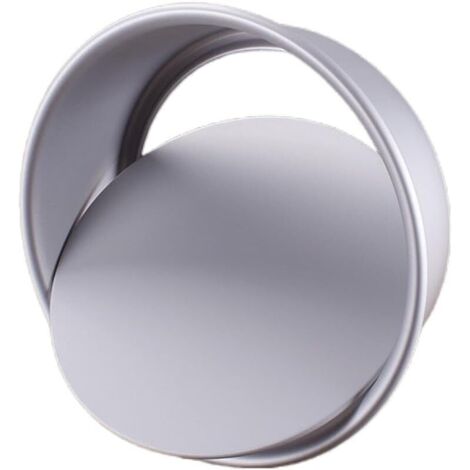 Moule à gâteau rond anti-adhésif en aluminium profond de 10,2 à 30,5 cm avec fond amovible pour gâteau de mariage/anniversaire/Noël avec base amovible (1/5)